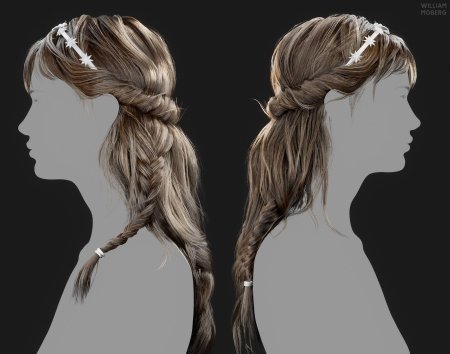 Причёски на длинные волосы референс