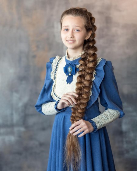 Уральская краса длинная коса 2022