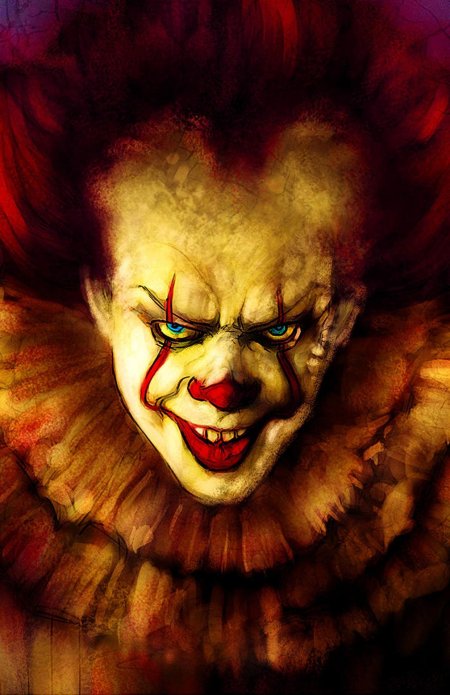 Клоун пеннивайз 2017