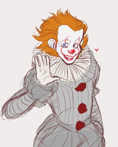 Пеннивайз 2017 и пеннивайз 1990 комиксы