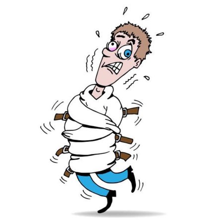 Человек в смирительной рубашке