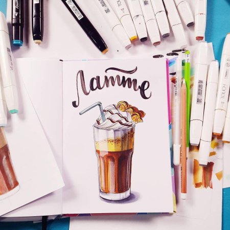 Скетчинг для начинающих маркерами