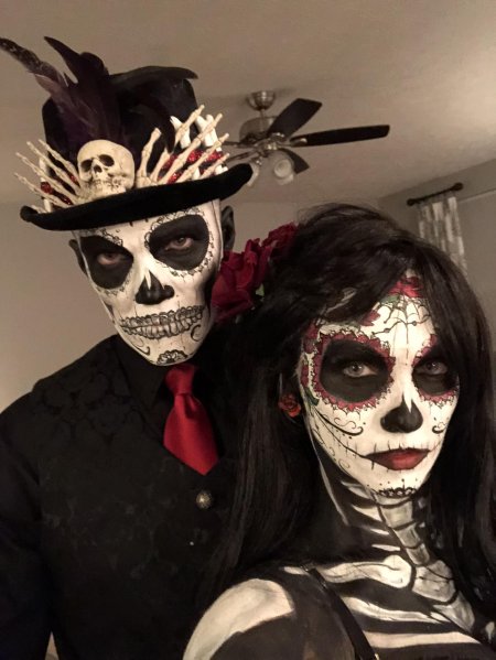 Образ на хэллоуин для пары