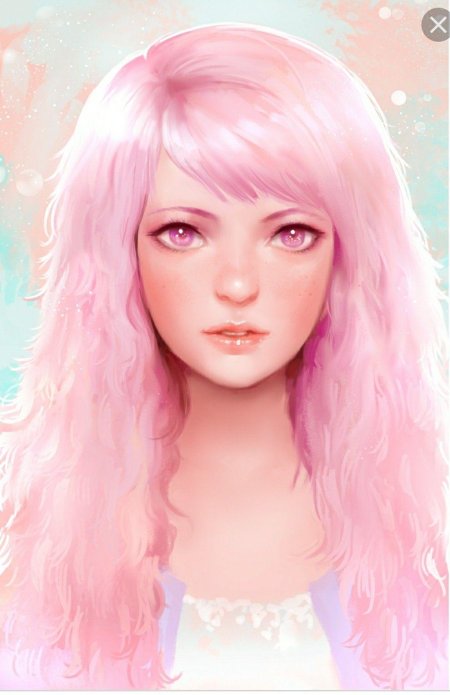 Девушка арт