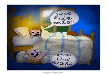 Монстр под кроватью