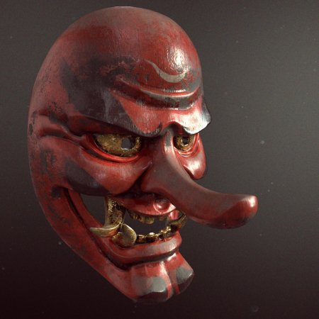 Маска гоблина тенгу