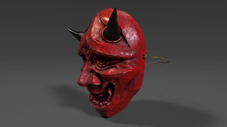 Японская маска демона