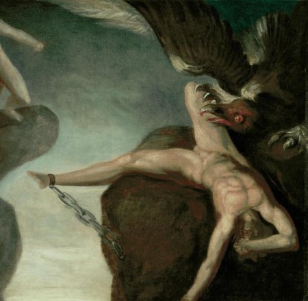 Прометей прикованный картина