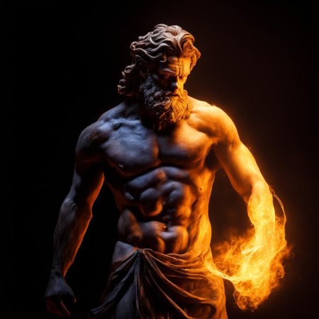 Шедеврум прометей несет огонь людям