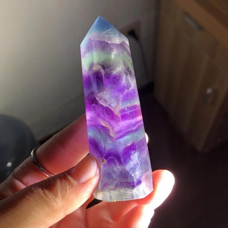 Радужный флюорит