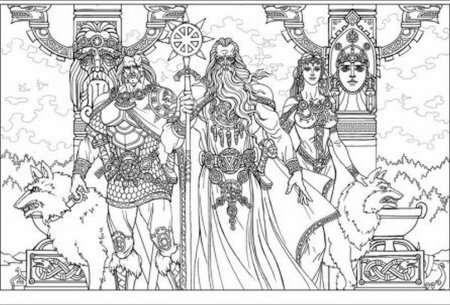 Славянские боги рисунки