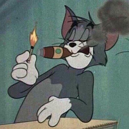 Том с сигаретой том и джерри