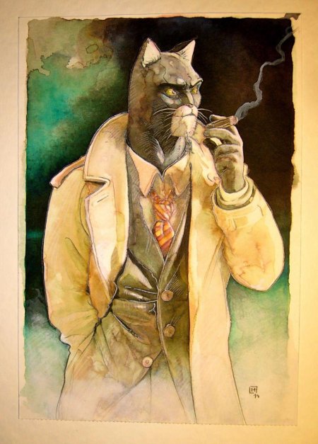 Кот детектив блэксад