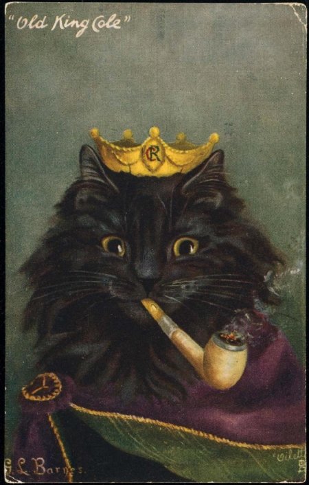 Кот в короне