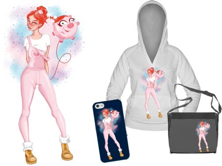 Свитшот женская