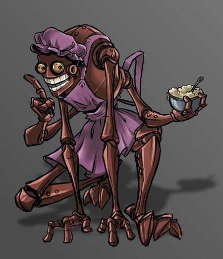 Смешарики железная няня хоррор