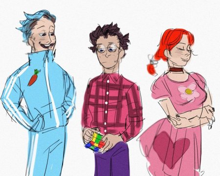 Хуманизация смешариков биби