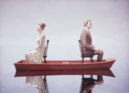 Влюбленные в лодке