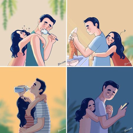 Комиксы про отношения