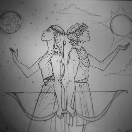 Артемида и аполлон