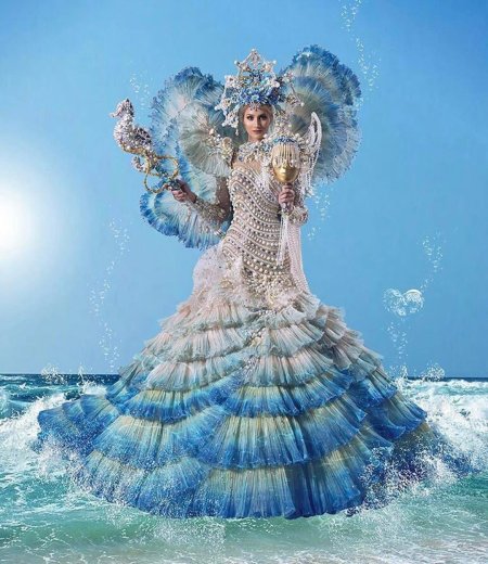 Костюм морской царицы