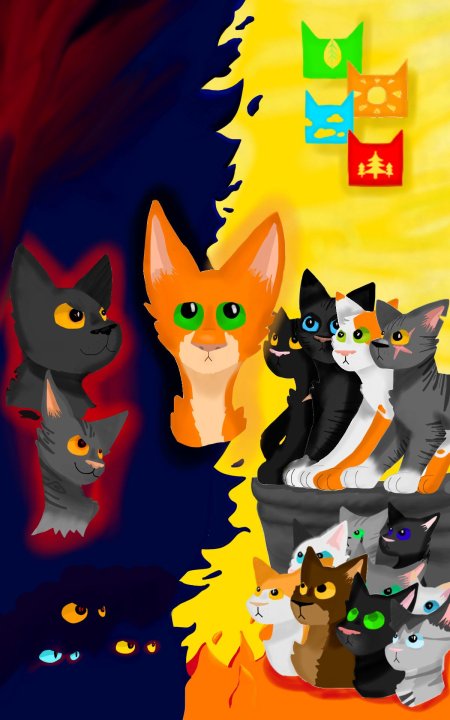 Кровавое племя коты воители