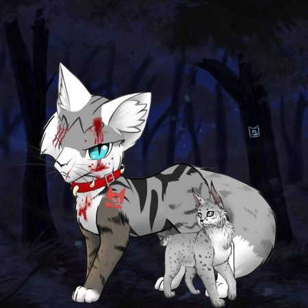 Коты воители кровавое племя