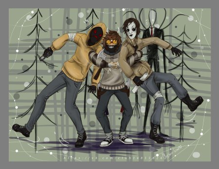 Крипипаста тим маски