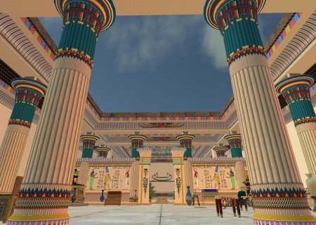 Египет дворец фараона