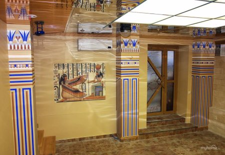 Интерьер древнего египта