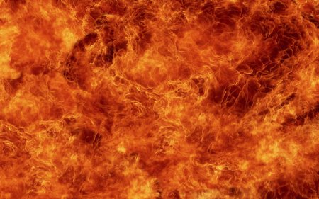 Огненный фон