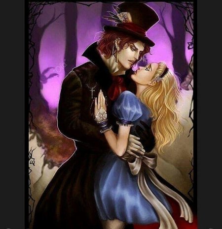 Алиса в стране чудес шляпник и алиса