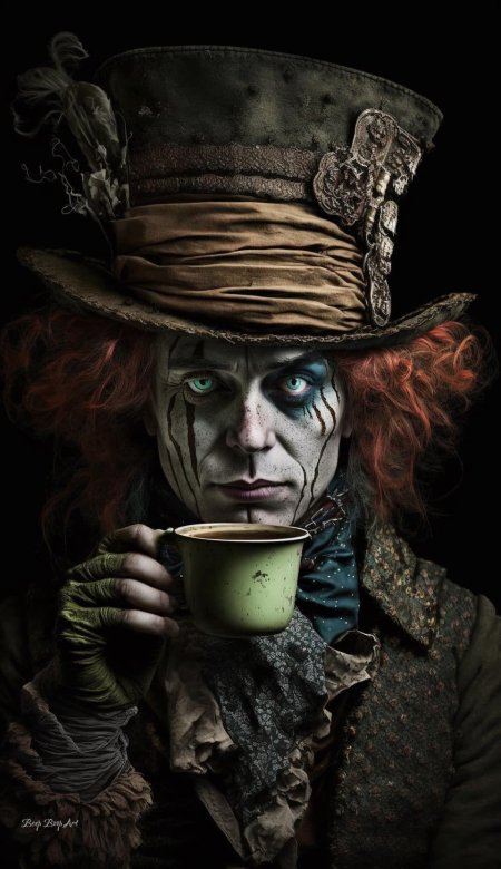 Шляпник портрет алиса в стране чудес