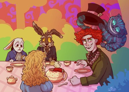 Безумное чаепитие алиса в стране чудес