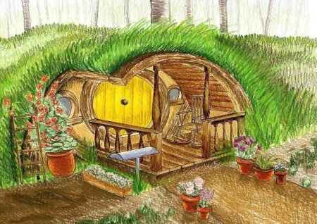 Хоббичья нора погреб