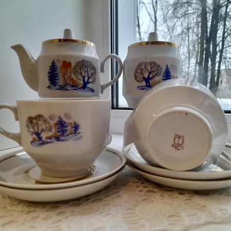 Сервиз дулево колосок