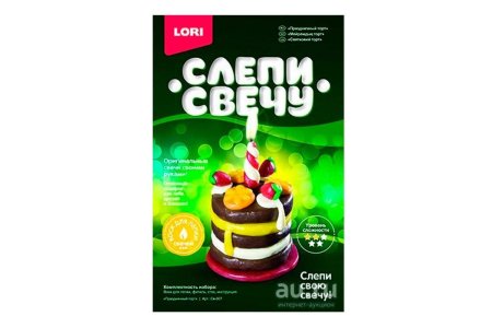 Lori набор для творчества слепи свечу