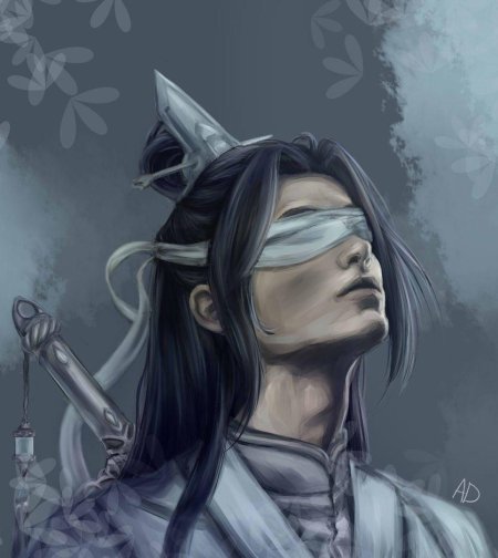 Магистр дьявольского культа слепой мечник