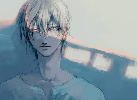 Грустный арт