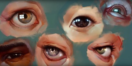 Глаза референс реализм