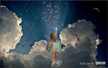 Фея в небе