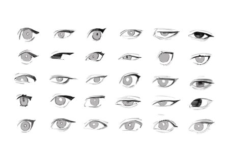 Глаза аниме