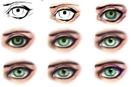 Туториал глаза в саи