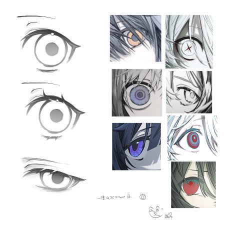 Аниме глаз