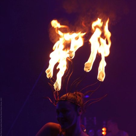 Огненная корона фаер шоу