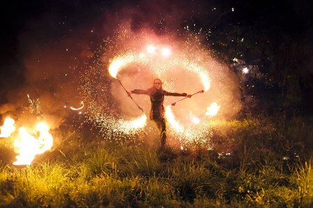 Огненно пиротехническое шоу путь солнца