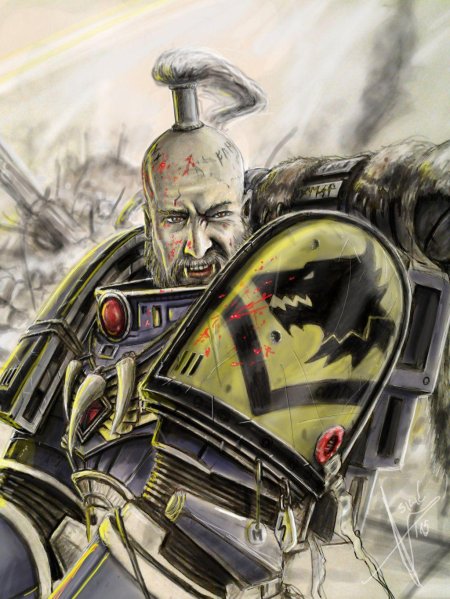 Лунные волки вархаммер 40000