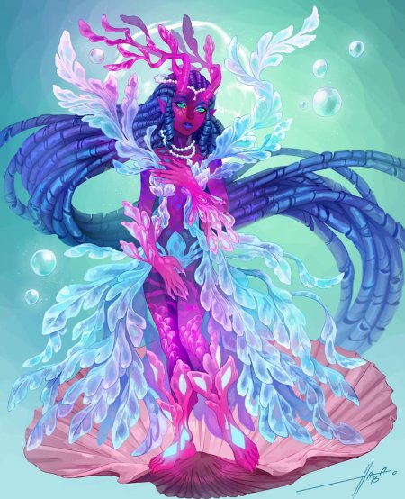 Ава и её демон неви