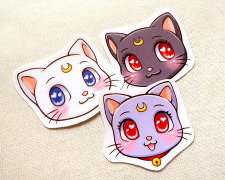 Луна сейлор мун стикеры