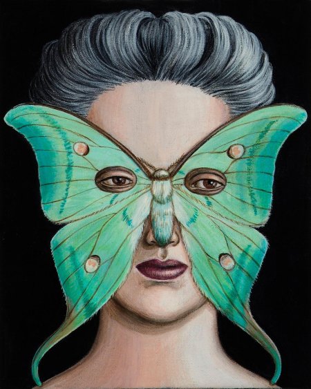 Лицо бабочек